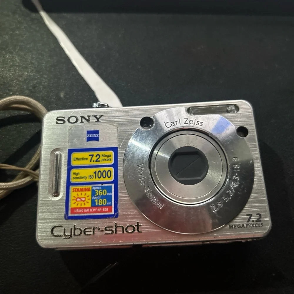 Sony Cyber-shot Silver Compact Camera